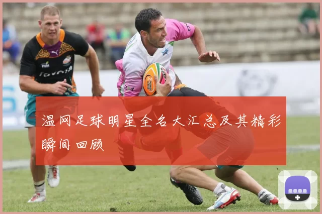温网足球明星全名大汇总及其精彩瞬间回顾
