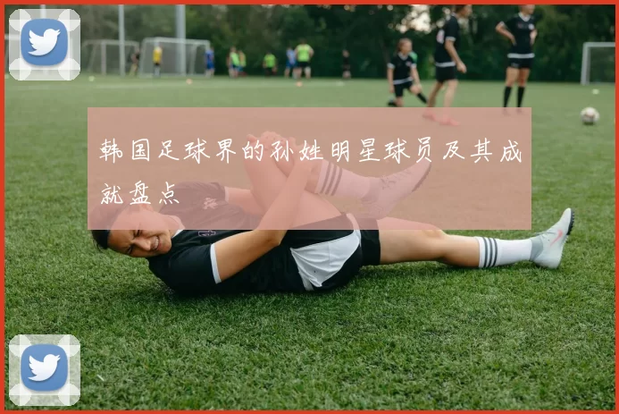 韩国足球界的孙姓明星球员及其成就盘点